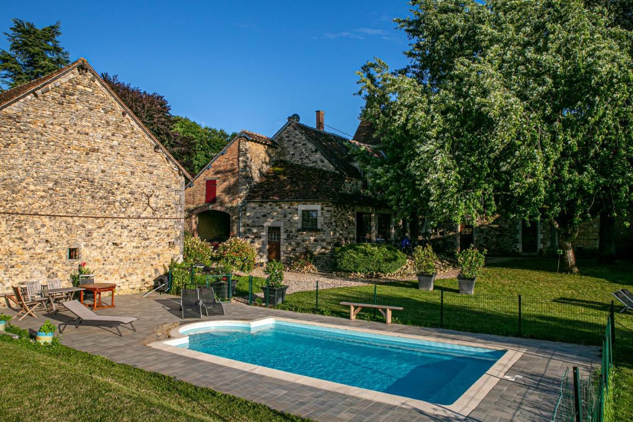 Maison Forte Perreuse Treigny Buitenkant foto